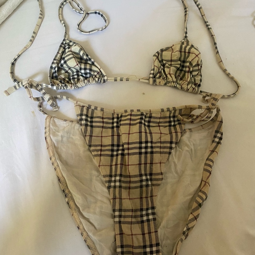 Burberry Vintage String Bikini